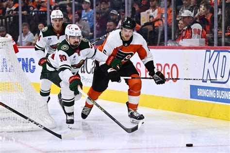 Wild fall behind early, again, in blowout loss to Flyers